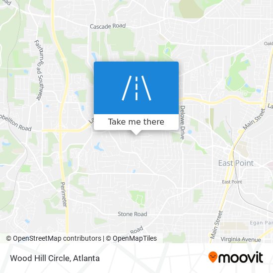 Mapa de Wood Hill Circle