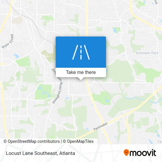Mapa de Locust Lane Southeast