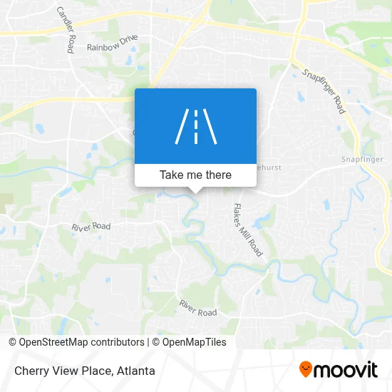 Cherry View Place map