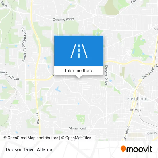 Dodson Drive map