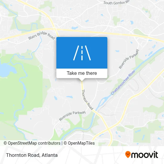 Thornton Road map