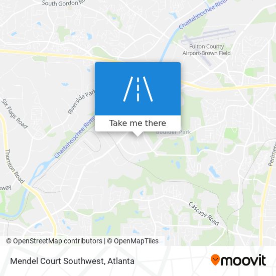 Mendel Court Southwest map