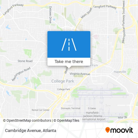 Cambridge Avenue map