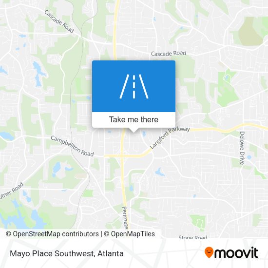 Mayo Place Southwest map