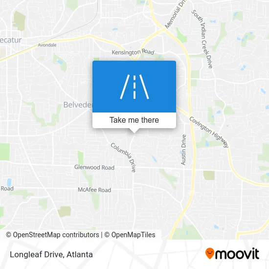 Longleaf Drive map