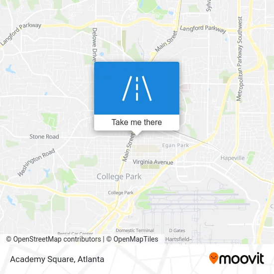 Academy Square map