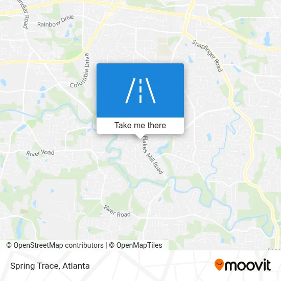 Spring Trace map