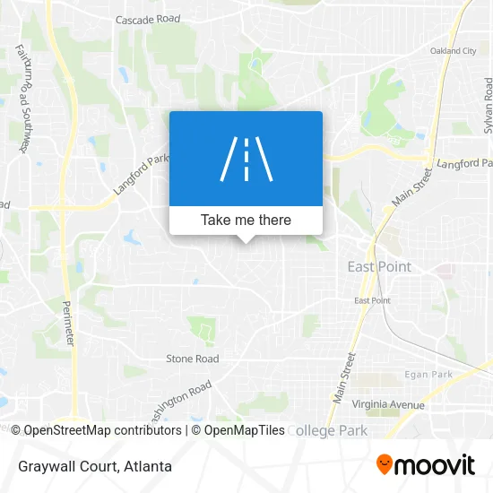 Graywall Court map