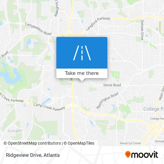 Ridgeview Drive map