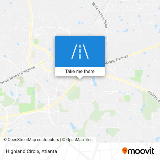 Mapa de Highland Circle