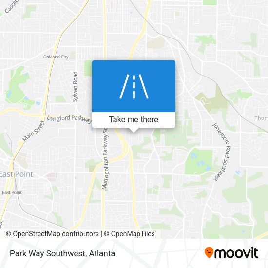 Mapa de Park Way Southwest