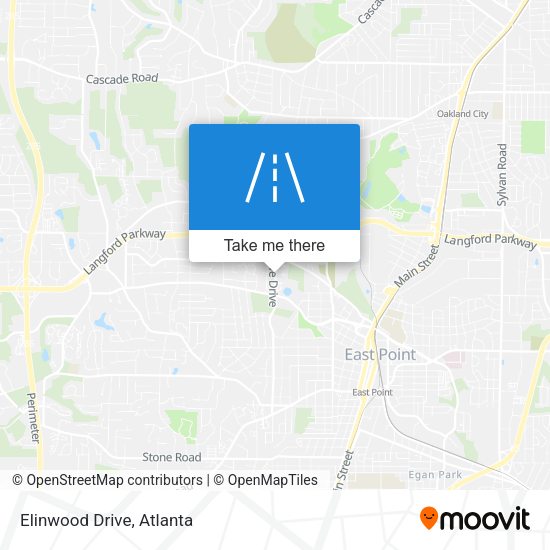 Mapa de Elinwood Drive