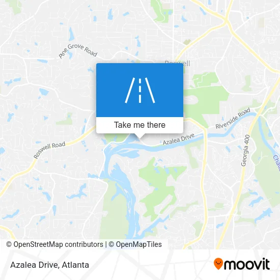 Azalea Drive map