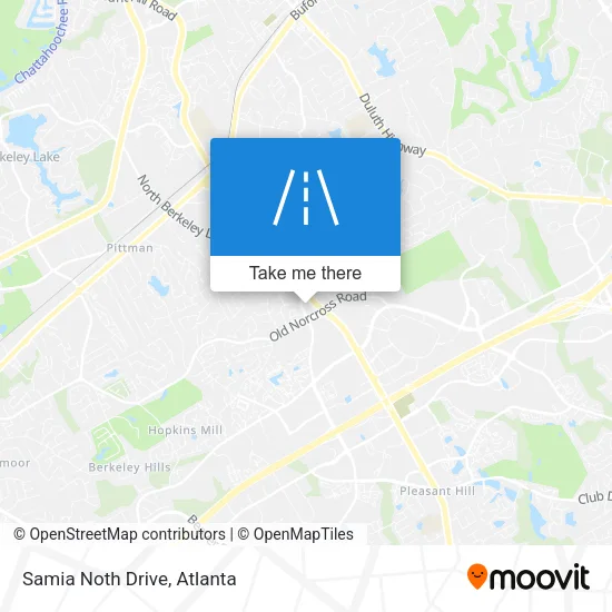 Samia Noth Drive map