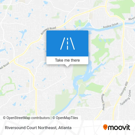 Riversound Court Northeast map