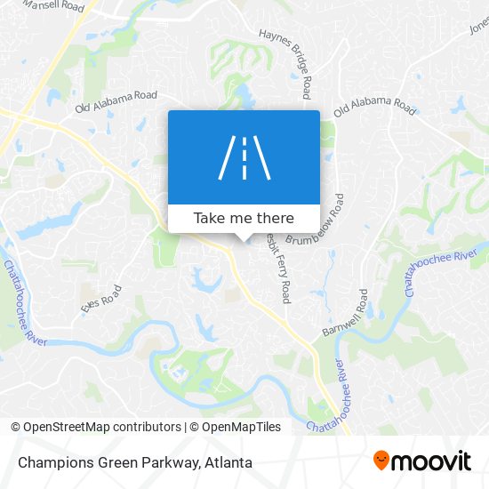 Champions Green Parkway map