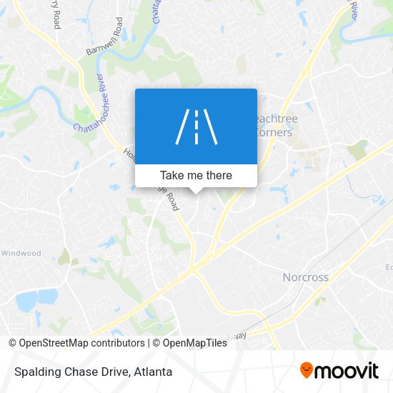 Mapa de Spalding Chase Drive