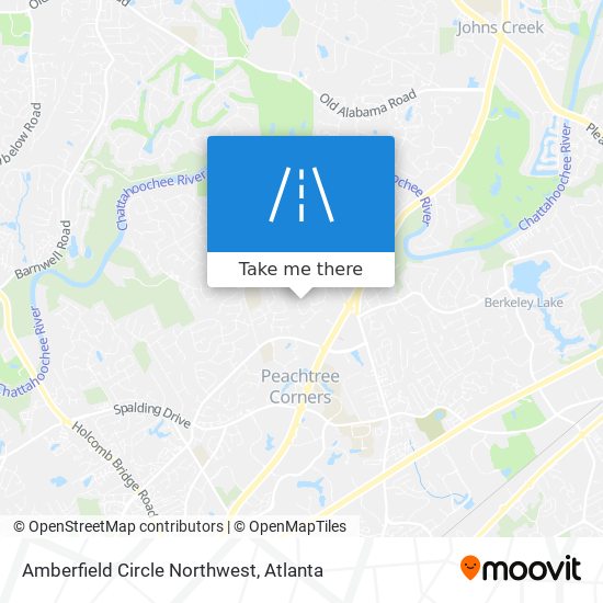 Mapa de Amberfield Circle Northwest