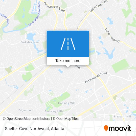 Mapa de Shelter Cove Northwest