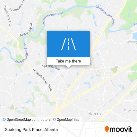 Spalding Park Place map