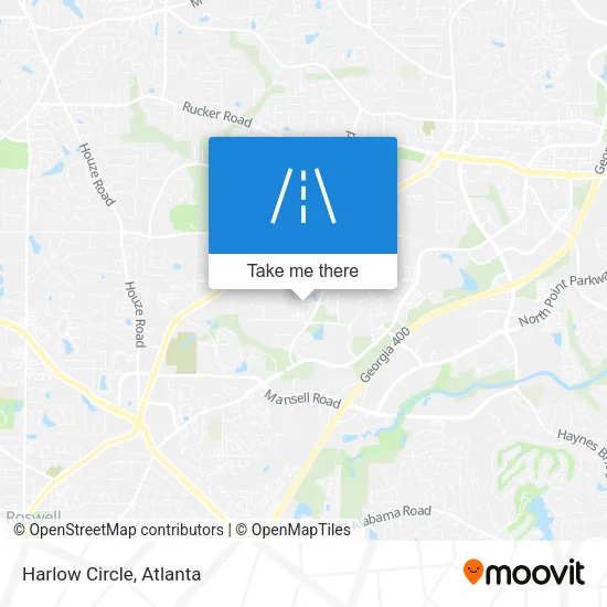 Harlow Circle map