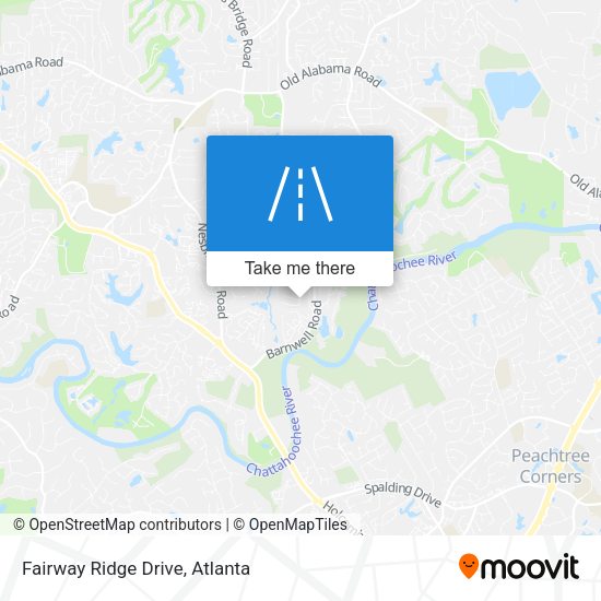Fairway Ridge Drive map