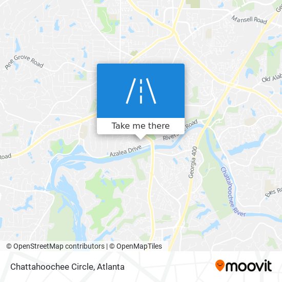 Mapa de Chattahoochee Circle