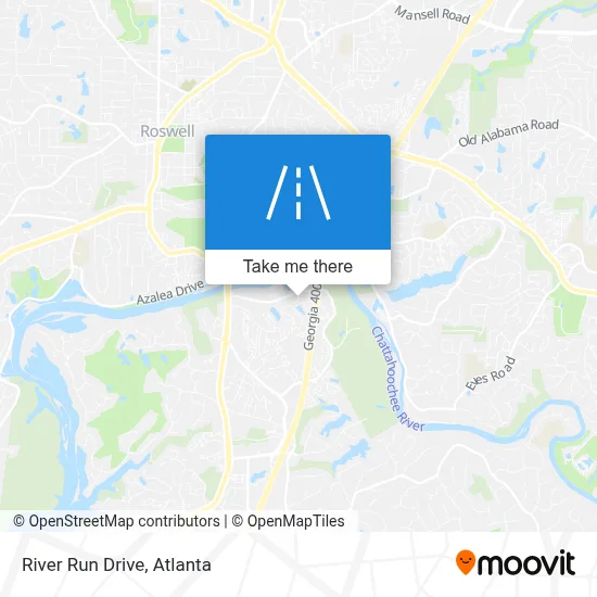 River Run Drive map