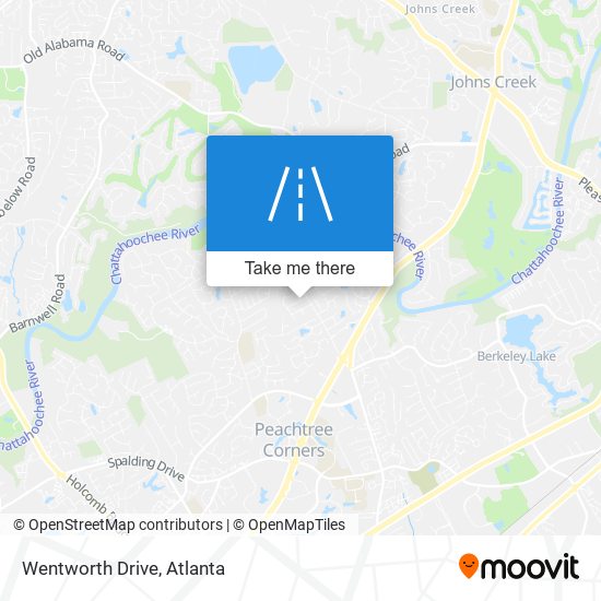 Mapa de Wentworth Drive