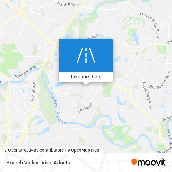 Mapa de Branch Valley Drive