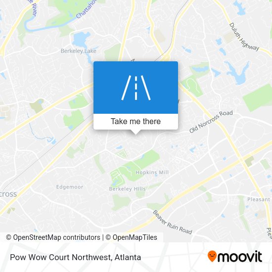 Mapa de Pow Wow Court Northwest