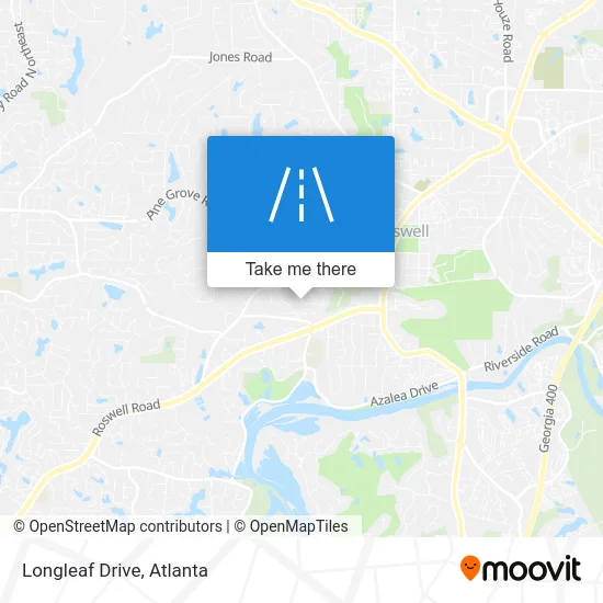 Longleaf Drive map