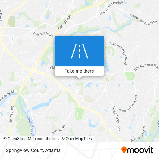 Springview Court map