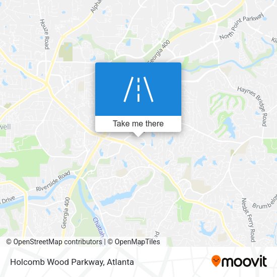 Holcomb Wood Parkway map