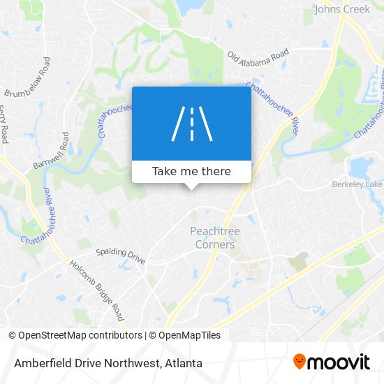 Mapa de Amberfield Drive Northwest