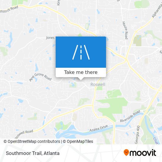 Southmoor Trail map