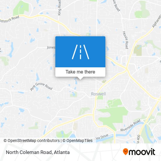 Mapa de North Coleman Road