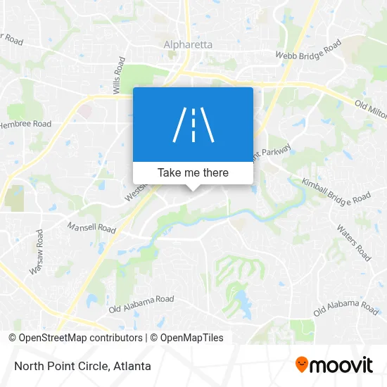 North Point Circle map