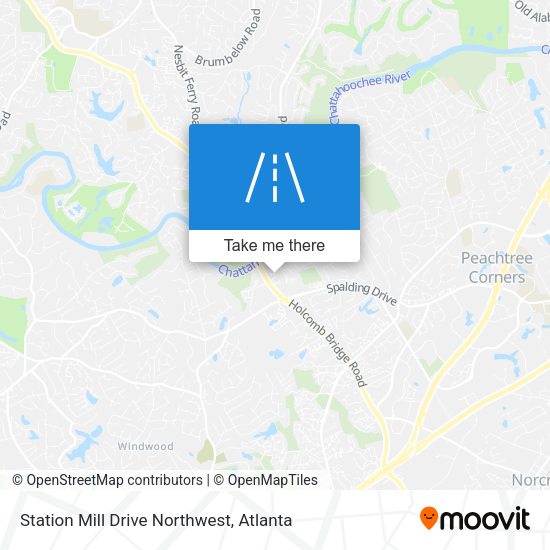 Mapa de Station Mill Drive Northwest