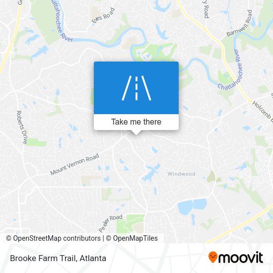 Mapa de Brooke Farm Trail