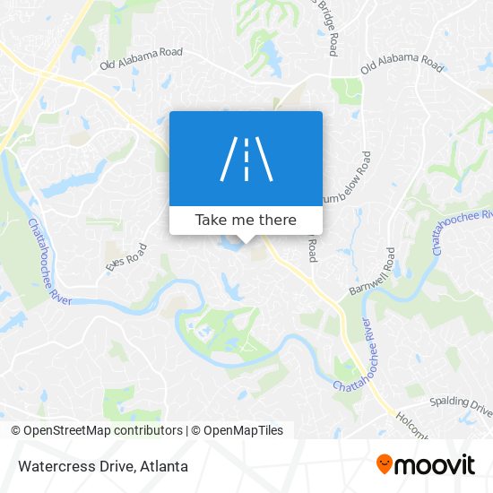 Watercress Drive map