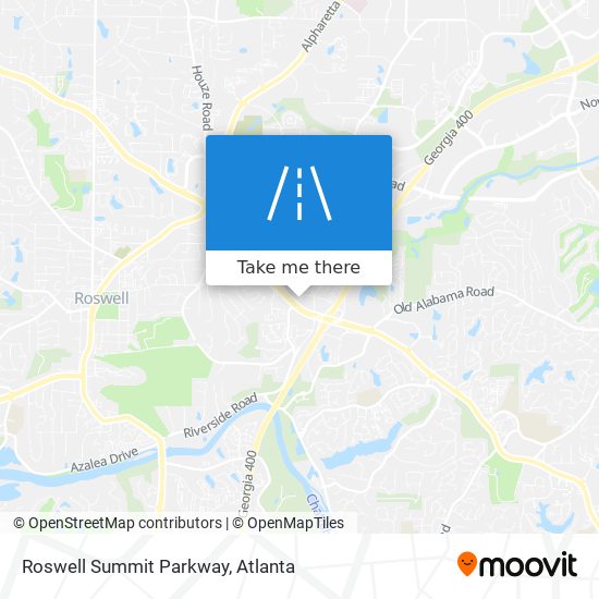 Mapa de Roswell Summit Parkway