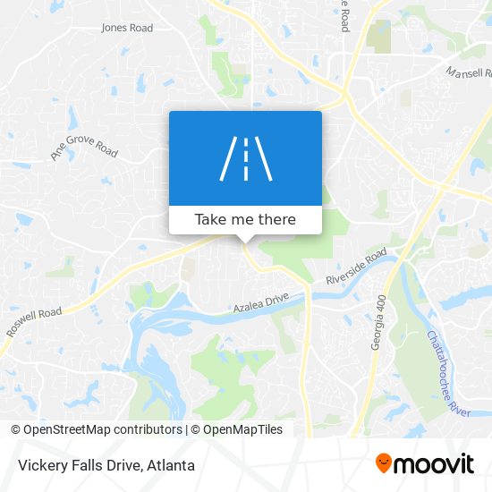 Vickery Falls Drive map