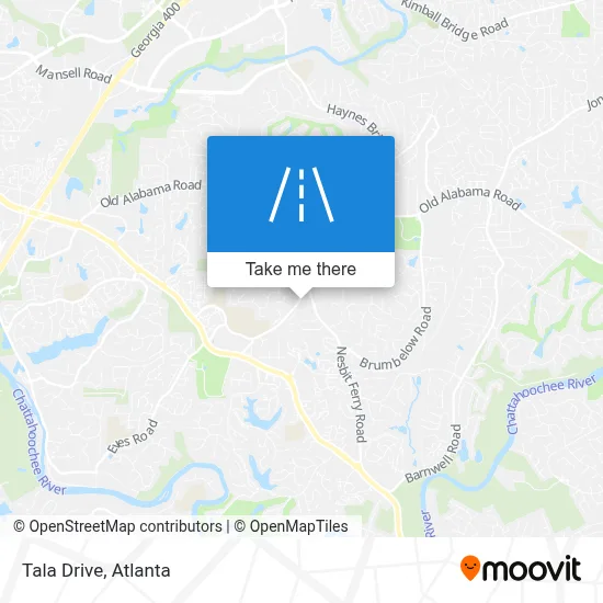 Tala Drive map