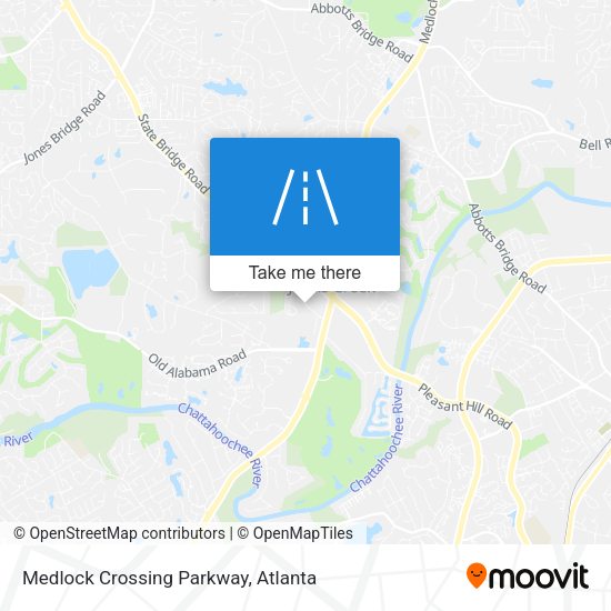 Mapa de Medlock Crossing Parkway