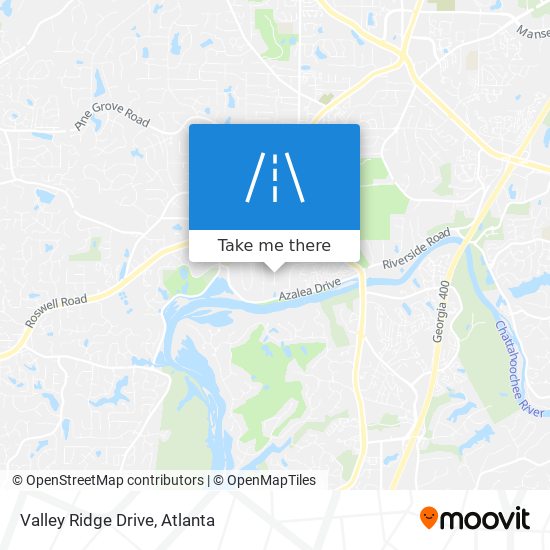 Mapa de Valley Ridge Drive