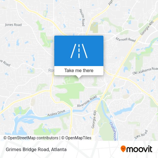 Grimes Bridge Road map