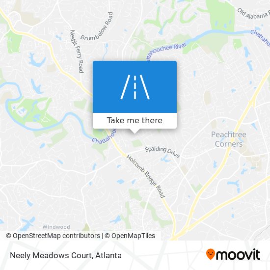 Mapa de Neely Meadows Court