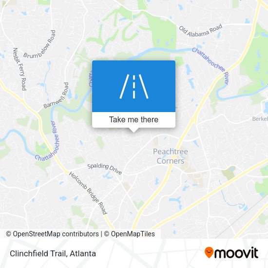 Mapa de Clinchfield Trail