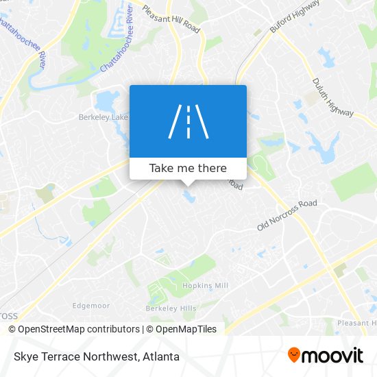 Mapa de Skye Terrace Northwest